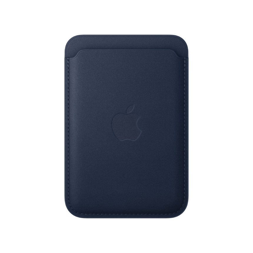 Apple Lommebok i finvev med MagSafe Dypblå