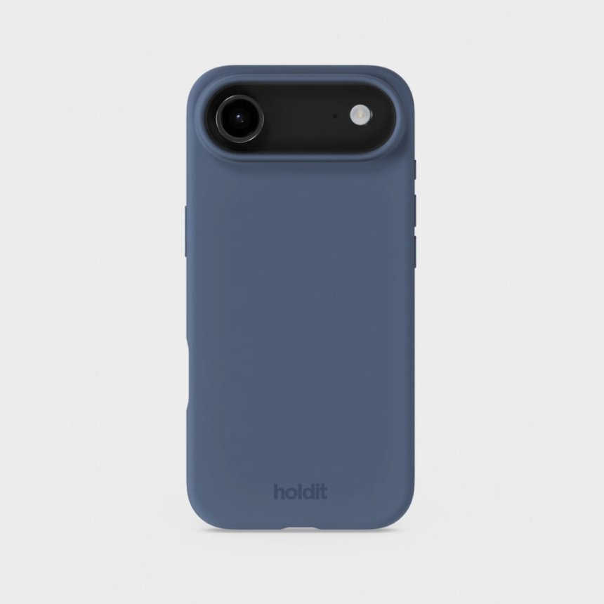 Holdit Silikondeksel til iPhone Air Pacific Blue