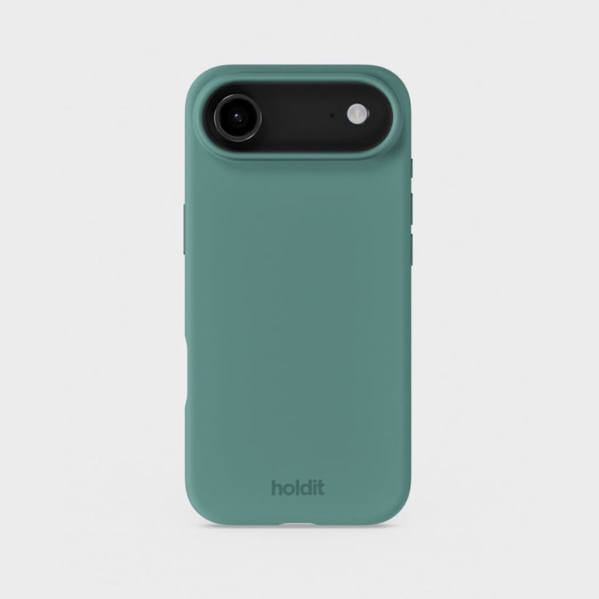 Holdit Silikondeksel til iPhone Air Moss Green