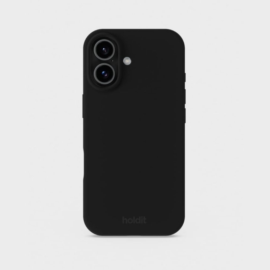 Holdit Silikondeksel til iPhone 17 Black