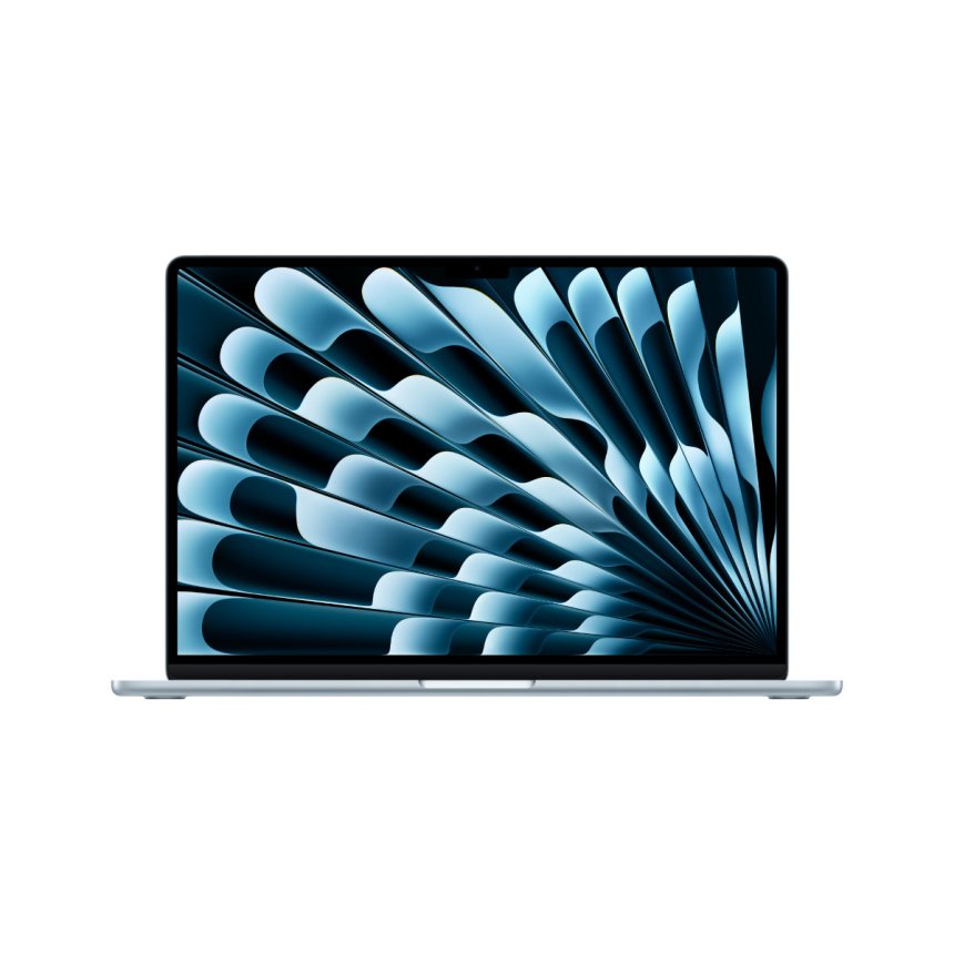 MacBook Air 15-tommer Apple M5-chip med 10-kjerners CPU, 10-kjerners GPU / 16 GB / 512 GB SSD / Himmelblå - Norsk