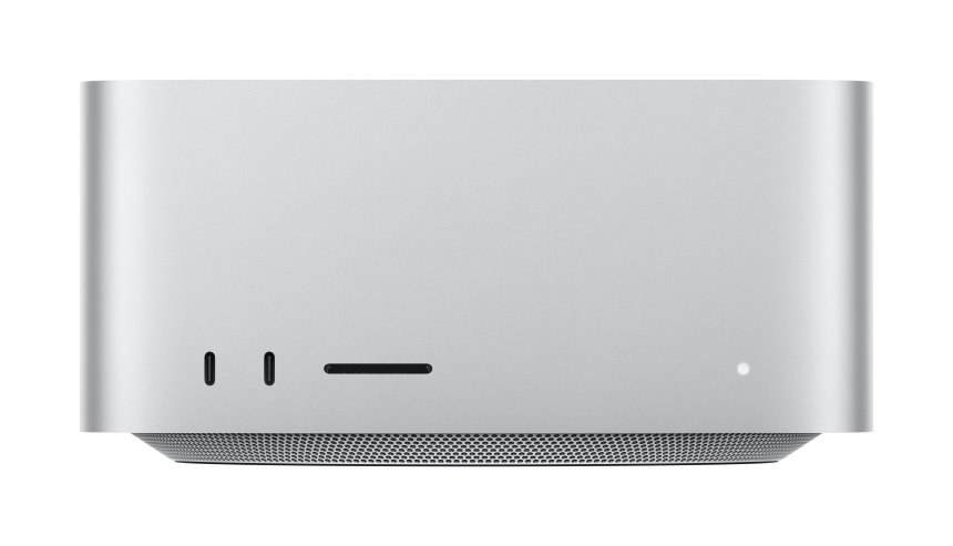 Mac Studio M5 Ultra-chip 30-kjerners CPU, 64-kjerners GPU, 96 GB minne, 1 TB SSD-lagring