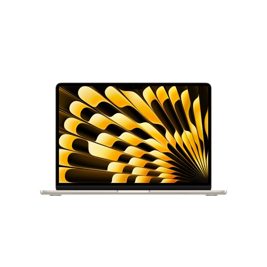 MacBook Air M5 13 tommer stjerneskinn 10‑kjerners CPU, 8‑kjerners GPU, 16‑kjerners Neural Engine, 16 GB minne, 512 GB SSD-lagring
